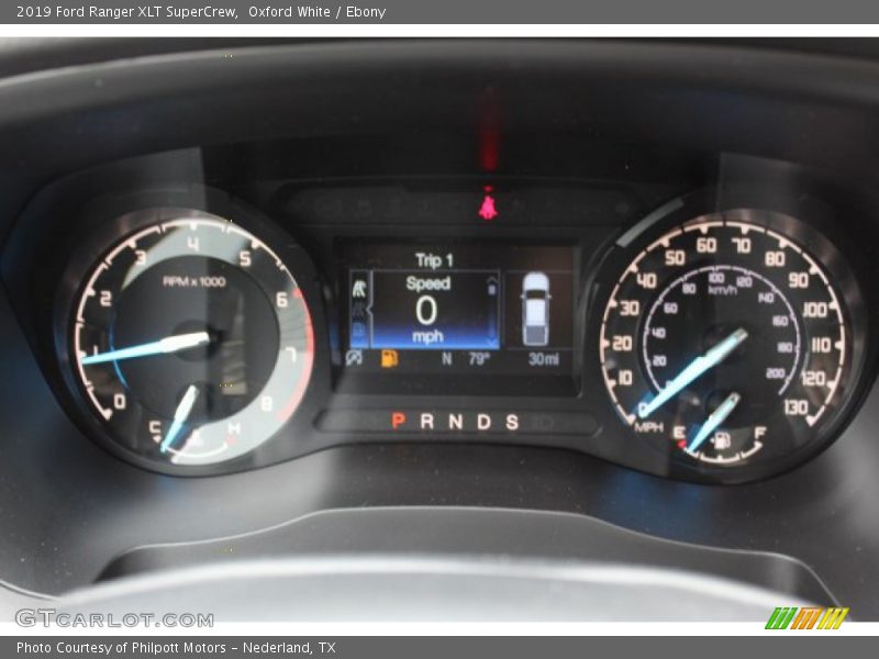 Oxford White / Ebony 2019 Ford Ranger XLT SuperCrew