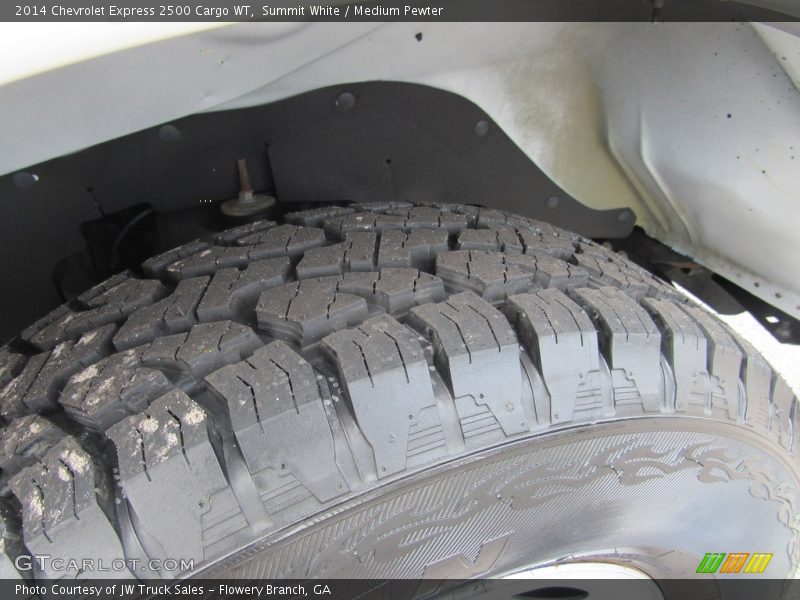 Summit White / Medium Pewter 2014 Chevrolet Express 2500 Cargo WT