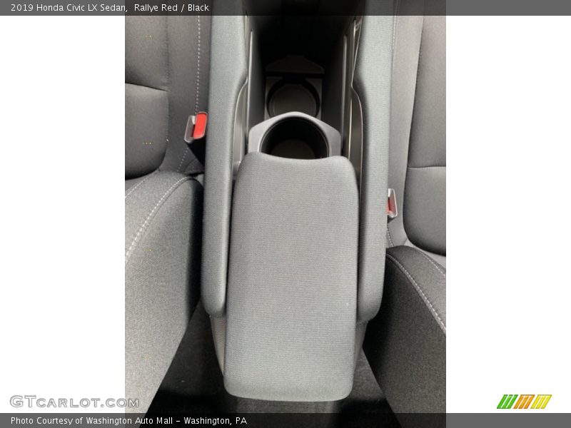 Rallye Red / Black 2019 Honda Civic LX Sedan