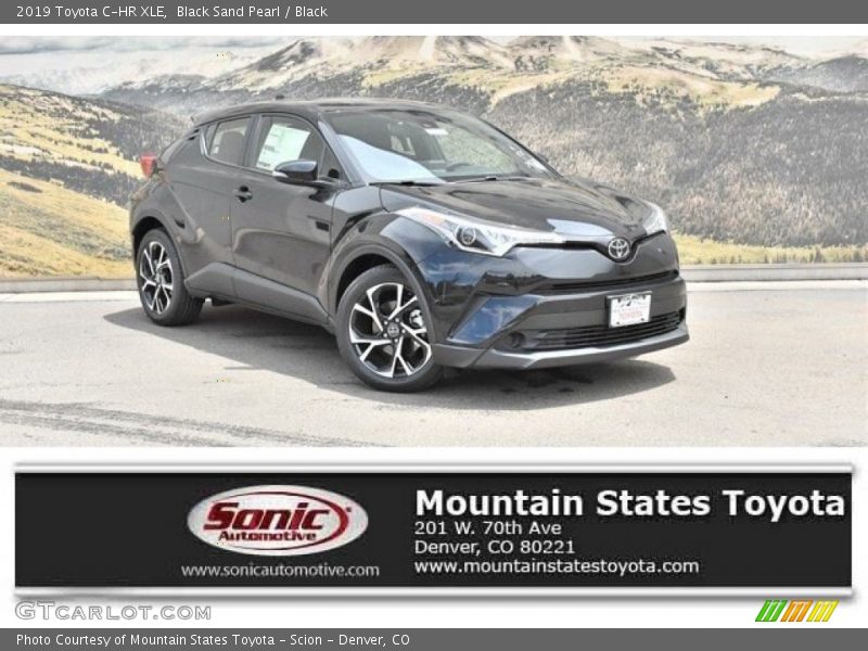 Black Sand Pearl / Black 2019 Toyota C-HR XLE