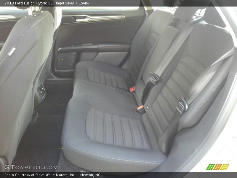 Ingot Silver / Ebony 2018 Ford Fusion Hybrid SE
