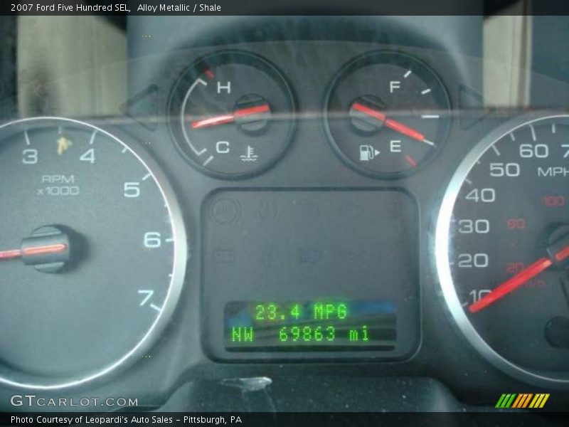 Alloy Metallic / Shale 2007 Ford Five Hundred SEL