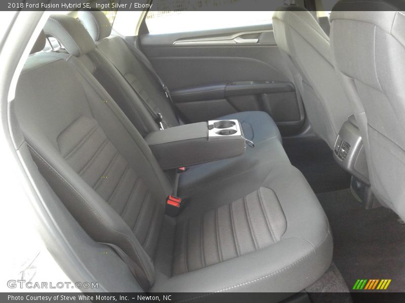 Ingot Silver / Ebony 2018 Ford Fusion Hybrid SE