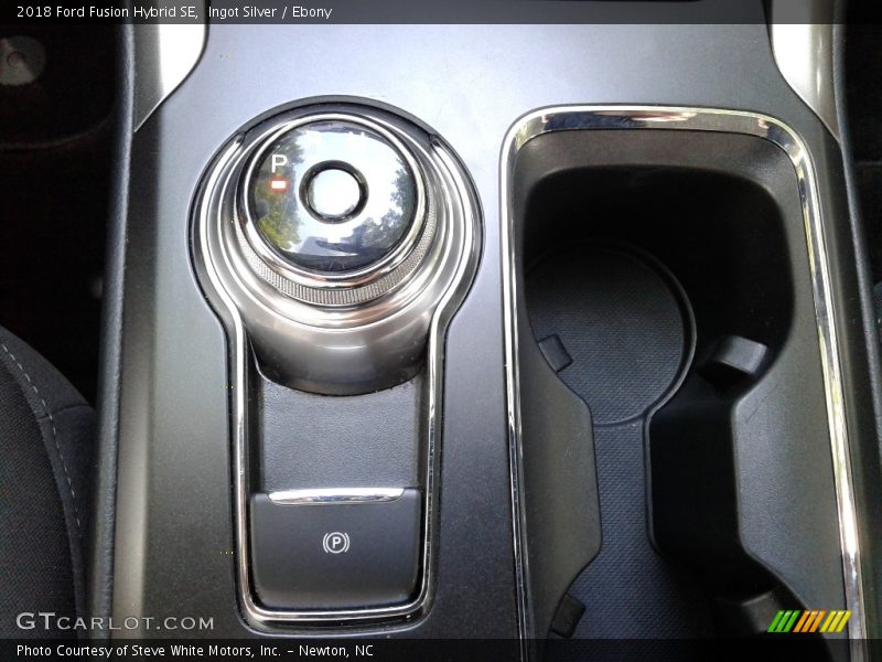 Ingot Silver / Ebony 2018 Ford Fusion Hybrid SE