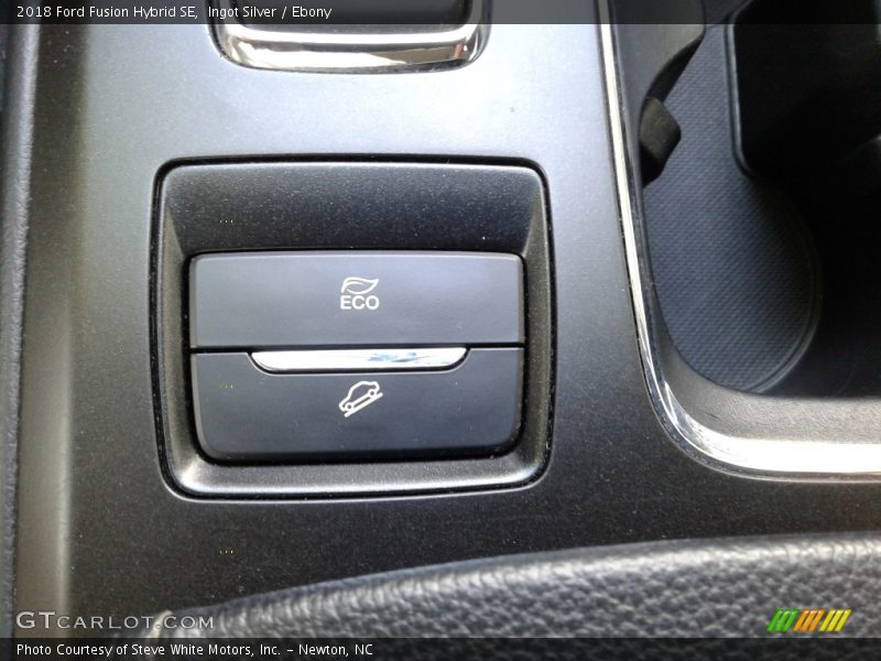 Ingot Silver / Ebony 2018 Ford Fusion Hybrid SE