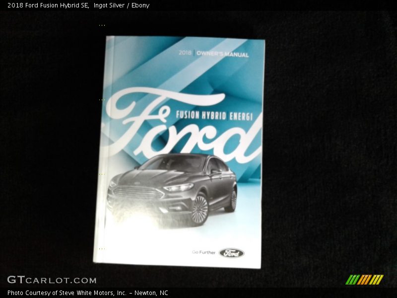 Ingot Silver / Ebony 2018 Ford Fusion Hybrid SE
