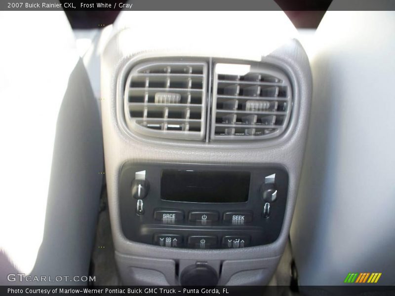 Frost White / Gray 2007 Buick Rainier CXL