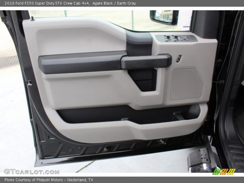 Agate Black / Earth Gray 2019 Ford F350 Super Duty STX Crew Cab 4x4