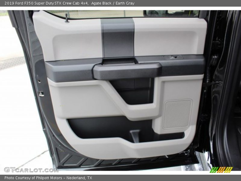 Agate Black / Earth Gray 2019 Ford F350 Super Duty STX Crew Cab 4x4