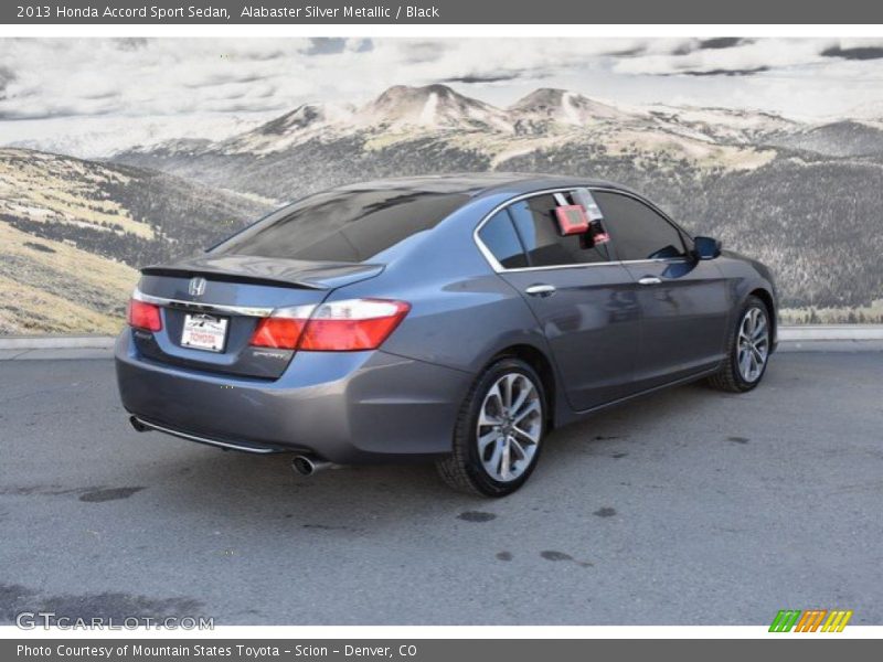 Alabaster Silver Metallic / Black 2013 Honda Accord Sport Sedan