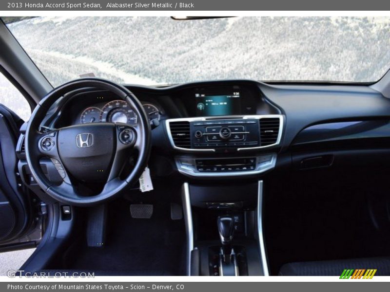 Alabaster Silver Metallic / Black 2013 Honda Accord Sport Sedan
