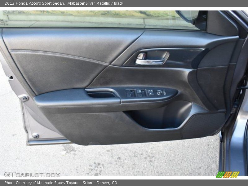 Alabaster Silver Metallic / Black 2013 Honda Accord Sport Sedan