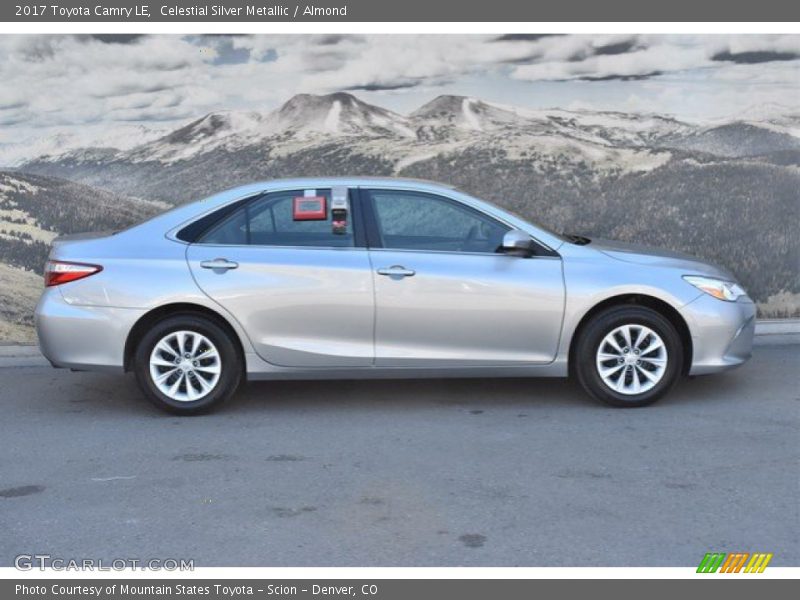 Celestial Silver Metallic / Almond 2017 Toyota Camry LE