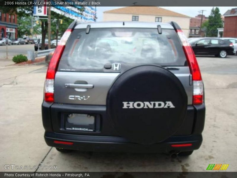 Silver Moss Metallic / Black 2006 Honda CR-V LX 4WD