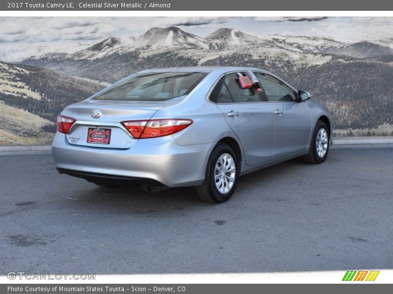 Celestial Silver Metallic / Almond 2017 Toyota Camry LE