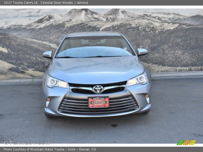 Celestial Silver Metallic / Almond 2017 Toyota Camry LE