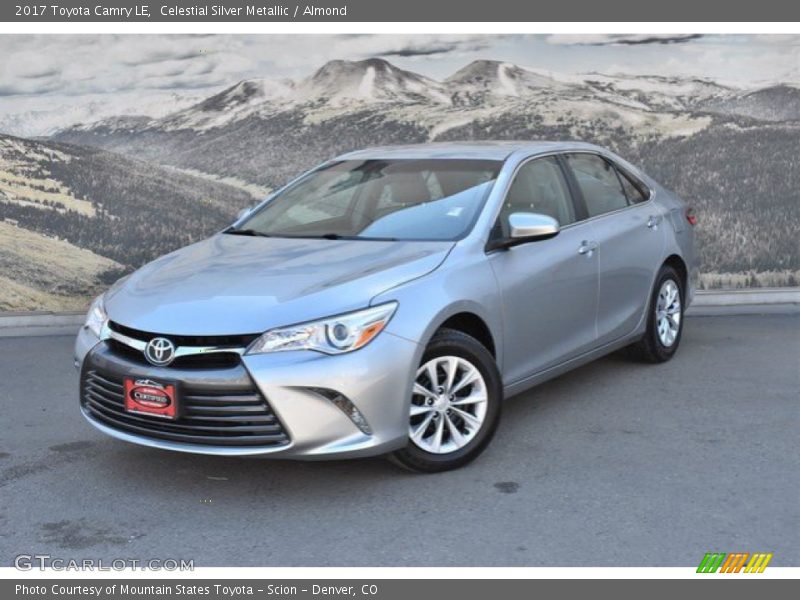 Celestial Silver Metallic / Almond 2017 Toyota Camry LE