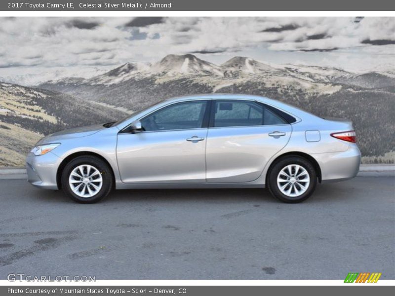 Celestial Silver Metallic / Almond 2017 Toyota Camry LE