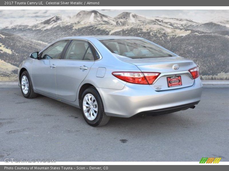 Celestial Silver Metallic / Almond 2017 Toyota Camry LE