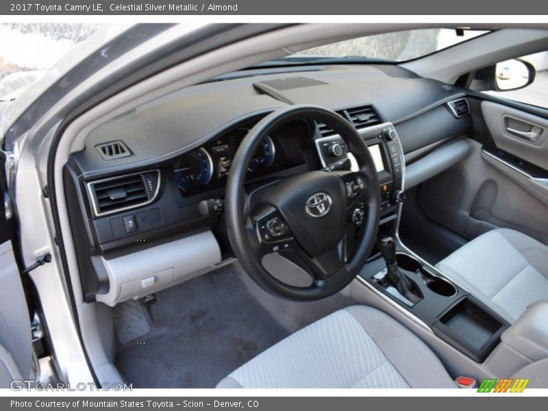 Celestial Silver Metallic / Almond 2017 Toyota Camry LE
