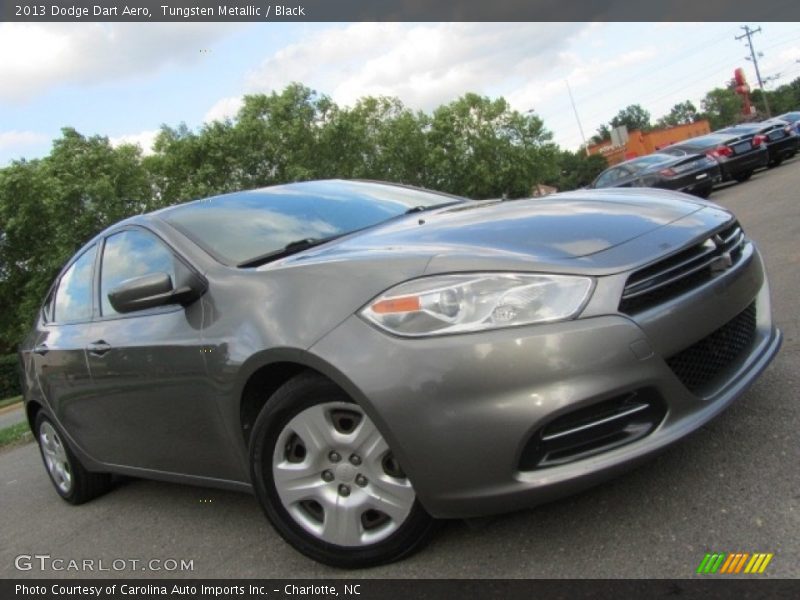 Tungsten Metallic / Black 2013 Dodge Dart Aero