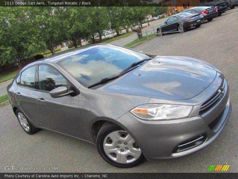 Tungsten Metallic / Black 2013 Dodge Dart Aero