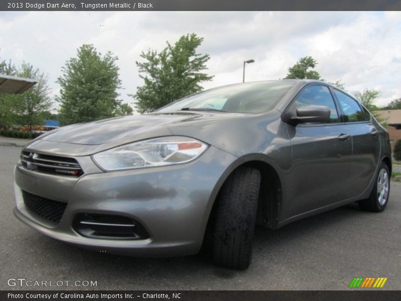 Tungsten Metallic / Black 2013 Dodge Dart Aero
