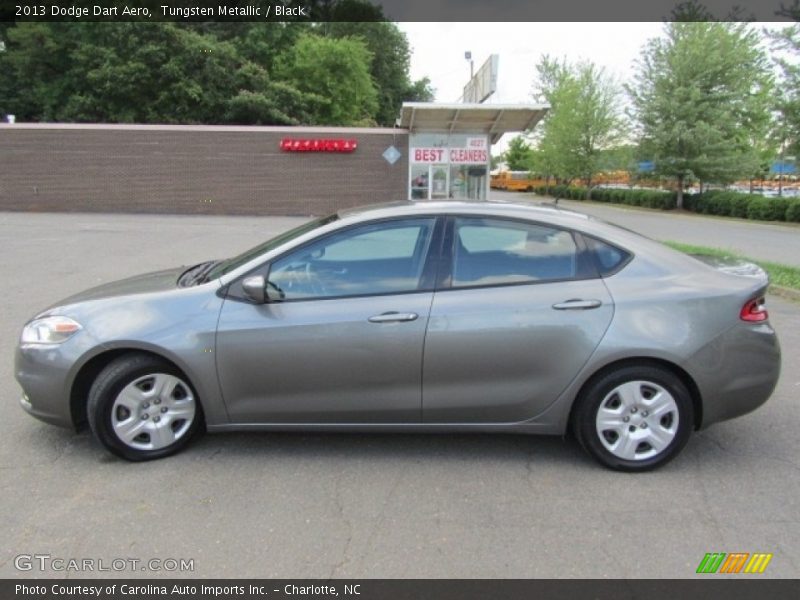 Tungsten Metallic / Black 2013 Dodge Dart Aero