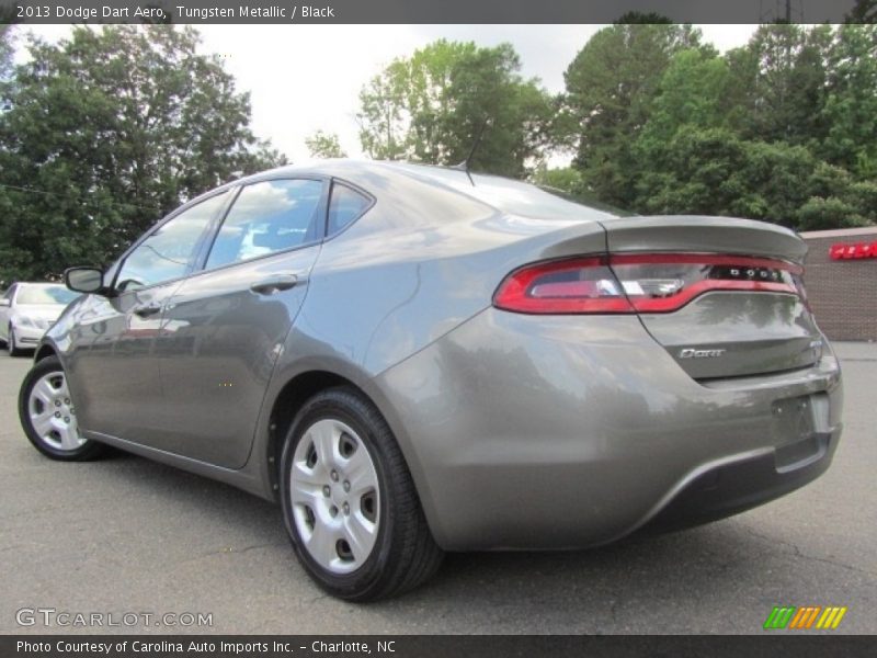 Tungsten Metallic / Black 2013 Dodge Dart Aero