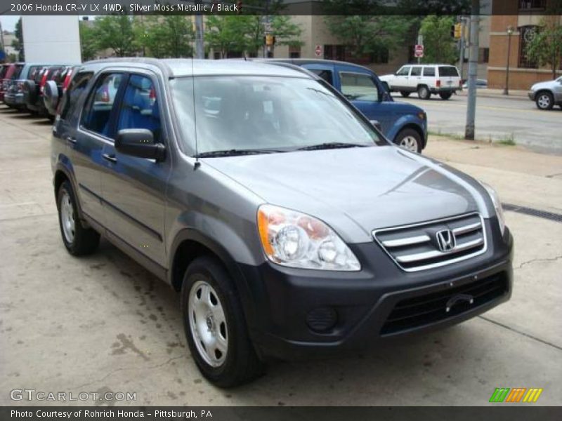 Silver Moss Metallic / Black 2006 Honda CR-V LX 4WD