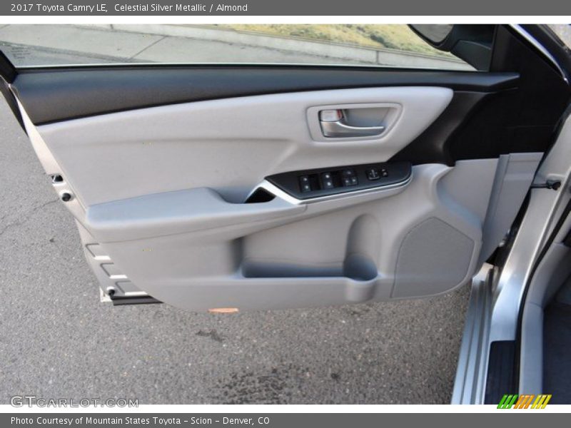 Celestial Silver Metallic / Almond 2017 Toyota Camry LE