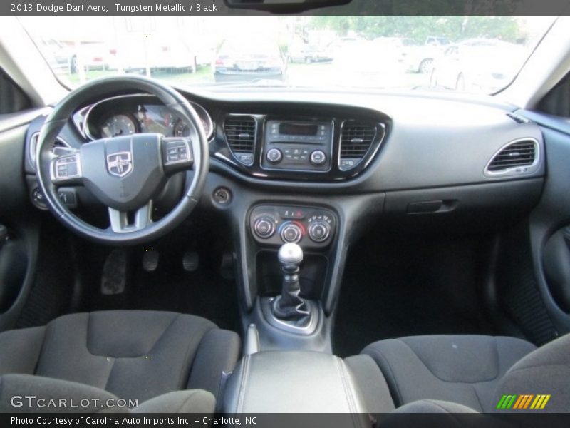 Tungsten Metallic / Black 2013 Dodge Dart Aero