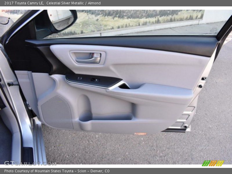 Celestial Silver Metallic / Almond 2017 Toyota Camry LE