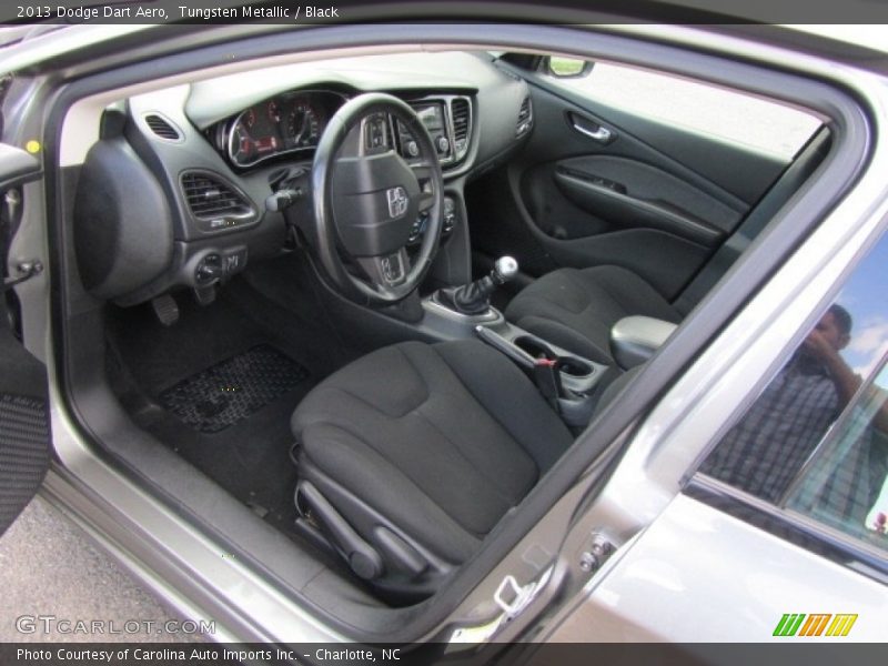 Tungsten Metallic / Black 2013 Dodge Dart Aero