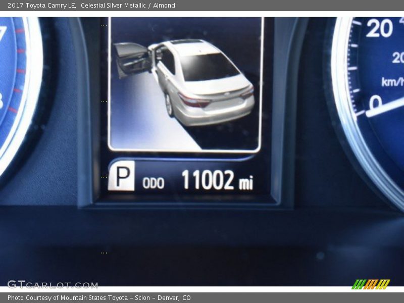 Celestial Silver Metallic / Almond 2017 Toyota Camry LE