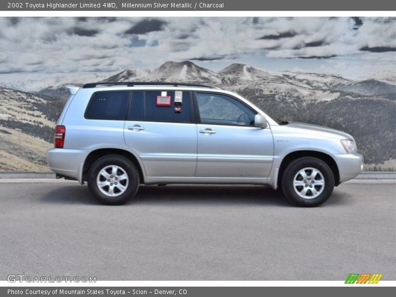 Millennium Silver Metallic / Charcoal 2002 Toyota Highlander Limited 4WD