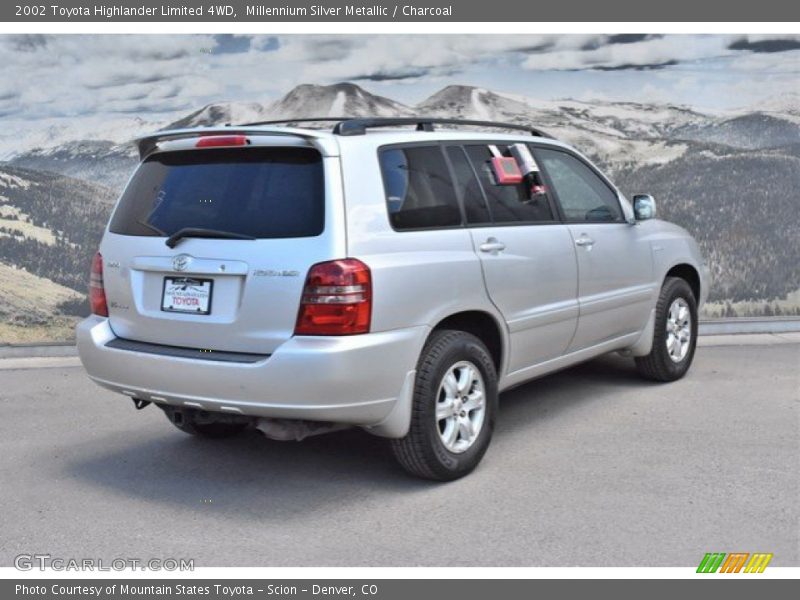 Millennium Silver Metallic / Charcoal 2002 Toyota Highlander Limited 4WD