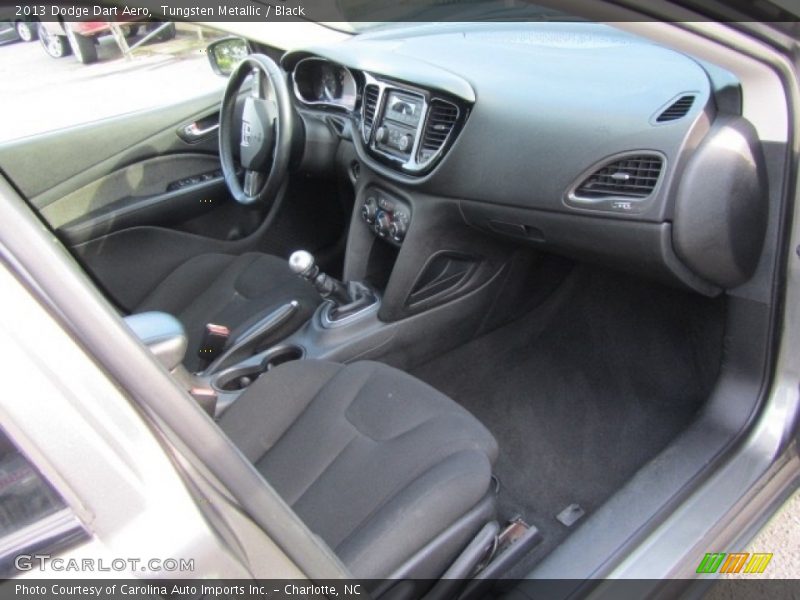 Tungsten Metallic / Black 2013 Dodge Dart Aero