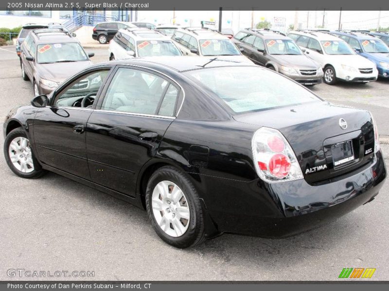 Super Black / Charcoal 2005 Nissan Altima 2.5 S