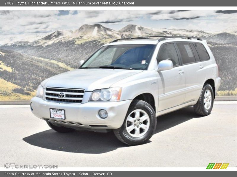 Millennium Silver Metallic / Charcoal 2002 Toyota Highlander Limited 4WD