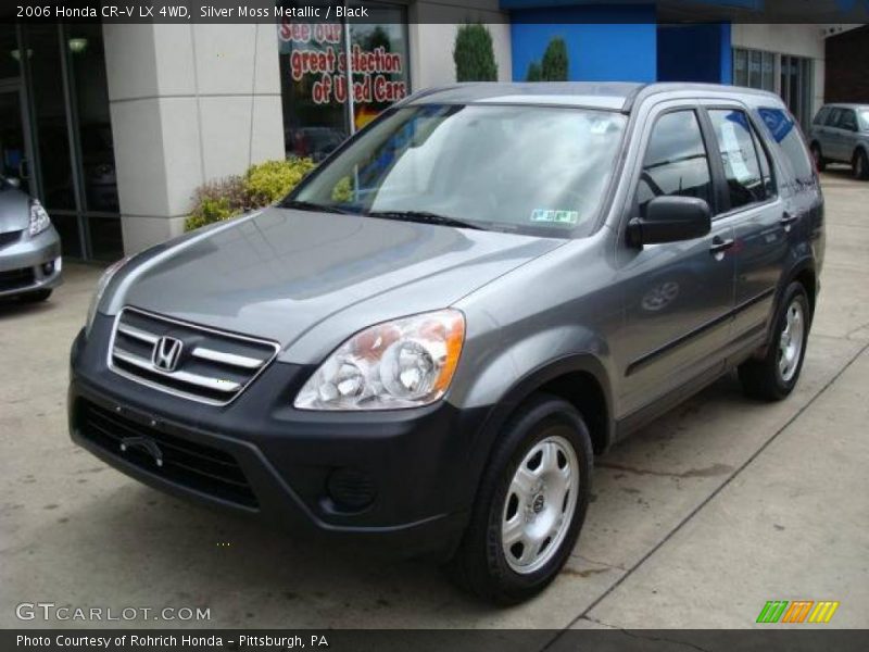 Silver Moss Metallic / Black 2006 Honda CR-V LX 4WD