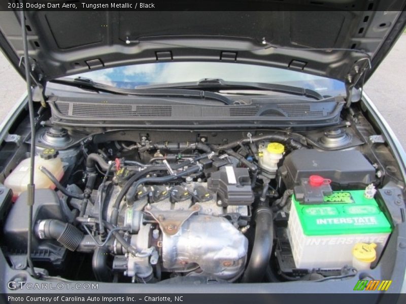 Tungsten Metallic / Black 2013 Dodge Dart Aero