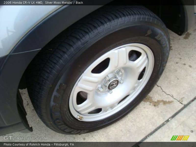 Silver Moss Metallic / Black 2006 Honda CR-V LX 4WD