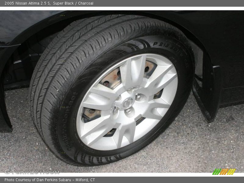 Super Black / Charcoal 2005 Nissan Altima 2.5 S