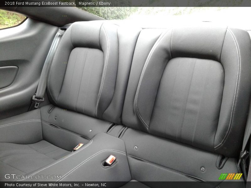 Magnetic / Ebony 2018 Ford Mustang EcoBoost Fastback