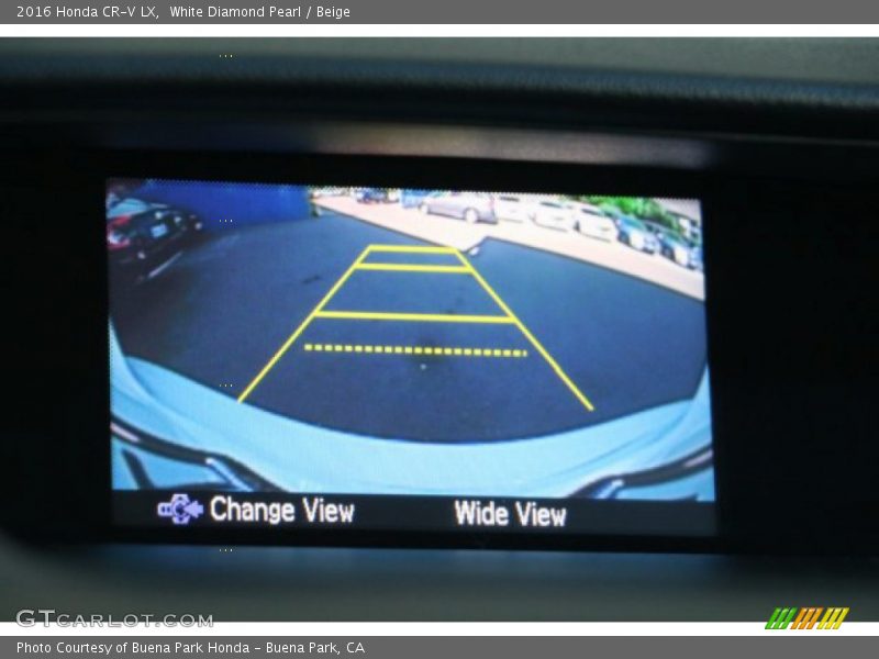 White Diamond Pearl / Beige 2016 Honda CR-V LX