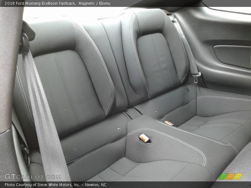 Magnetic / Ebony 2018 Ford Mustang EcoBoost Fastback