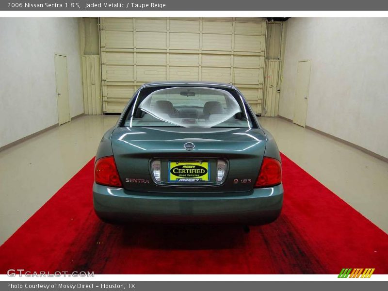 Jaded Metallic / Taupe Beige 2006 Nissan Sentra 1.8 S