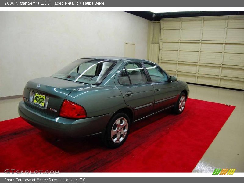 Jaded Metallic / Taupe Beige 2006 Nissan Sentra 1.8 S