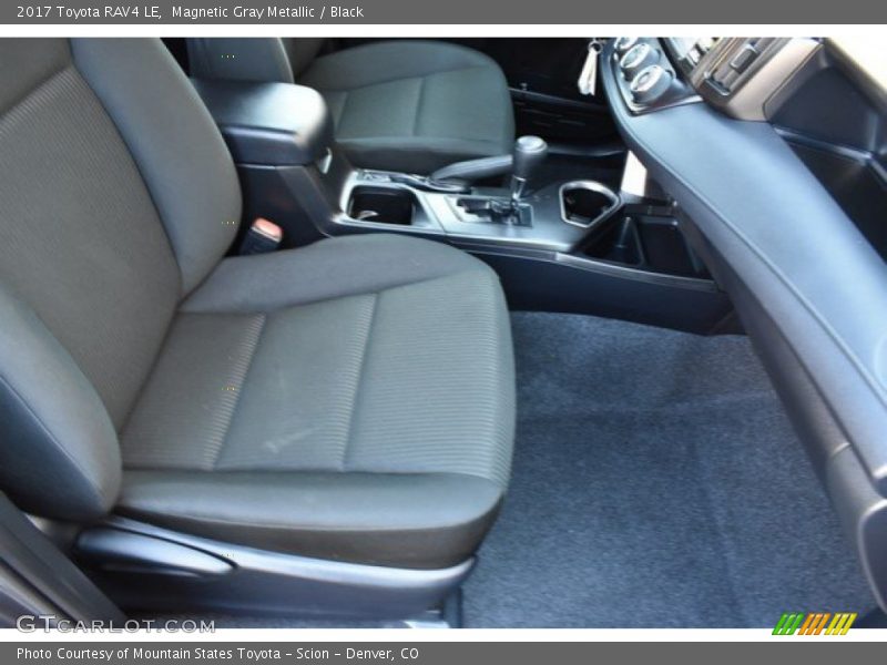 Magnetic Gray Metallic / Black 2017 Toyota RAV4 LE